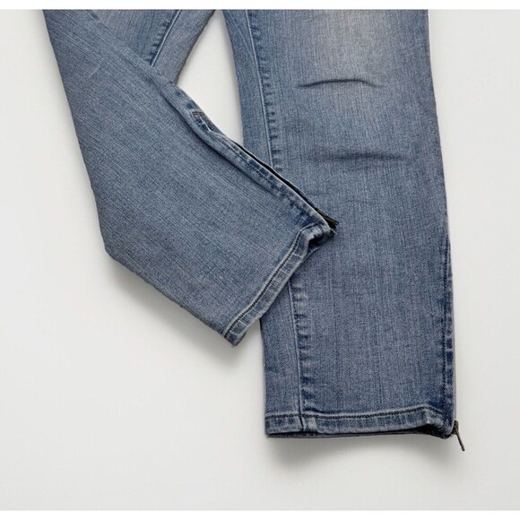 Loft Jeans Womens 29/8 Curvy Skinny Zip Ankle Blue Denim Measures 30 x 25 - Picture 7 of 9